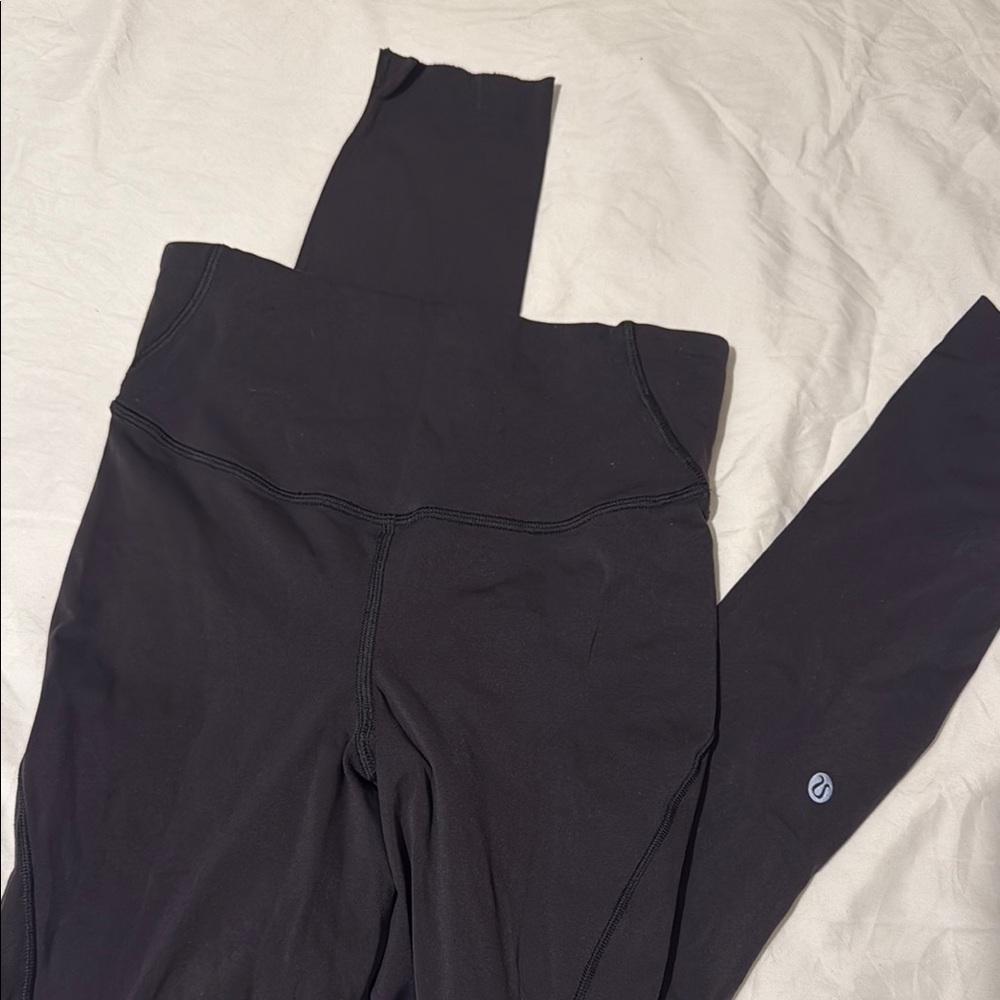 Lululemon Women's Black High-Waisted Leggings Size 2